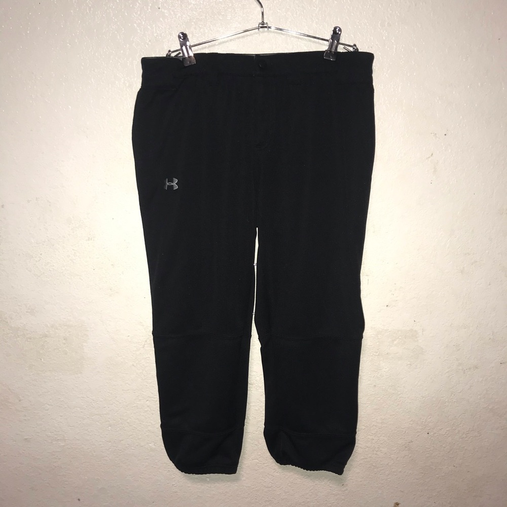 Black Softball Pants Under Armour
